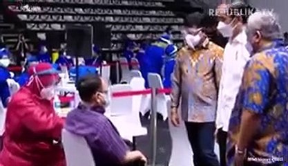 Jokowi Ingin 7,5 Warga Jakarta Sudah Divaksin Akhir Agustus