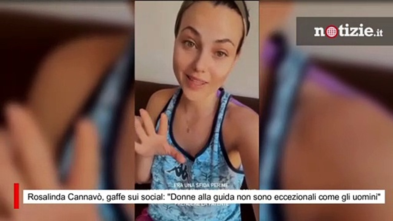 Rosalinda Cannavò, gaffe sui social: "Donne alla guida non sono eccezionali come gli uomini"