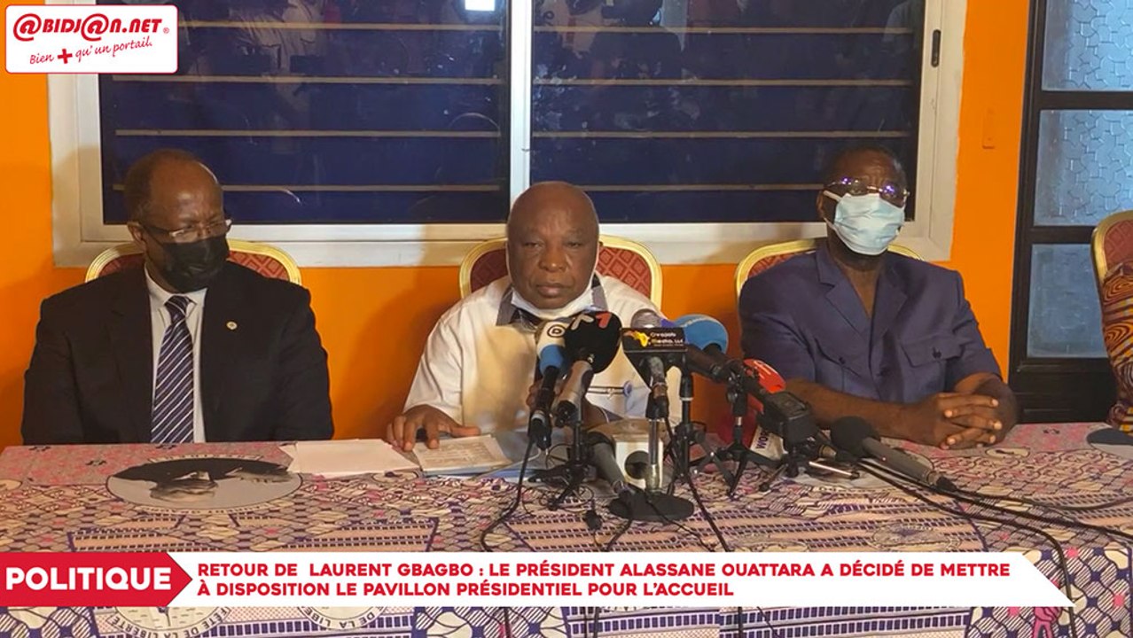 Retour de  Laurent Gbagbo : Le Président Alassane Ouattara a décidé de mettre à disposition le Pavillon présidentiel pour l’accueil