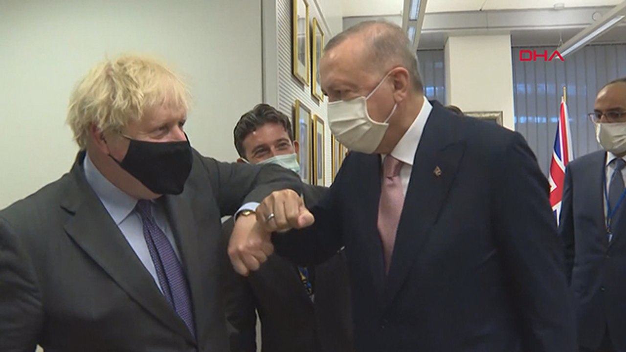 Cumhurbaşkanı Erdoğan, İngiltere Başbakanı Johnson ile görüştü