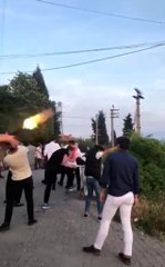 Savaşa gider gibi askere uğurladılar