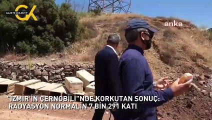 "İZMİR'İN ÇERNOBİLİ"NDE KORKUTAN SONUÇ: RADYASYON NORMALİN 7 BİN 291 KATI