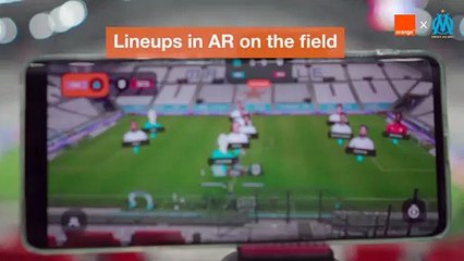Showcasing an augmented match through 5G