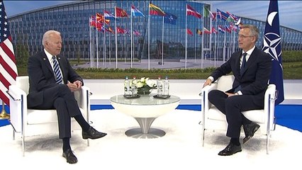 Biden llama a la OTAN a enfrentar "nuevos desafíos" lanzados por Rusia y China