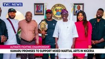 UFC Champion Kamaru Usman visits Nigeria after 20 years