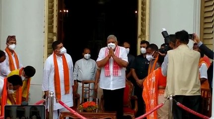 শুভেন্দু অধিকারীর নেতৃত্বে বিজেপি নেতারা | Oneindia Bengali