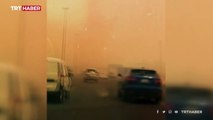 Kuveyt'te kum fırtınası, Hindistan'da sel felaketi yaşandı