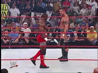 Randy Orton Vs Shelton Benjamin  Championship Match