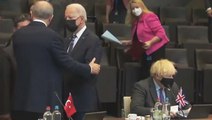 NATO Zirvesi başlıyor! Cumhurbaşkanı Erdoğan ile Biden arasında ilk temas gerçekleşti