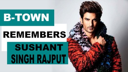 Sushant Singh Rajput remembered by industry colleagues on 1st death anniversary