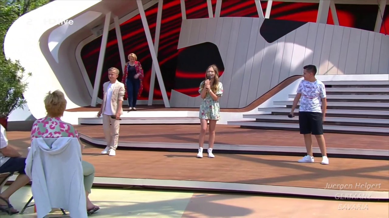 Schlagerkids - Mit 13 hat man noch Träume - | ZDF-Fernsehgarten, 13.06.2021