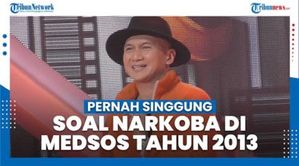 Sebelum Ditangkap Polisi, Anji Pernah Singgung Soal Narkoba di Medsos Pada 2013
