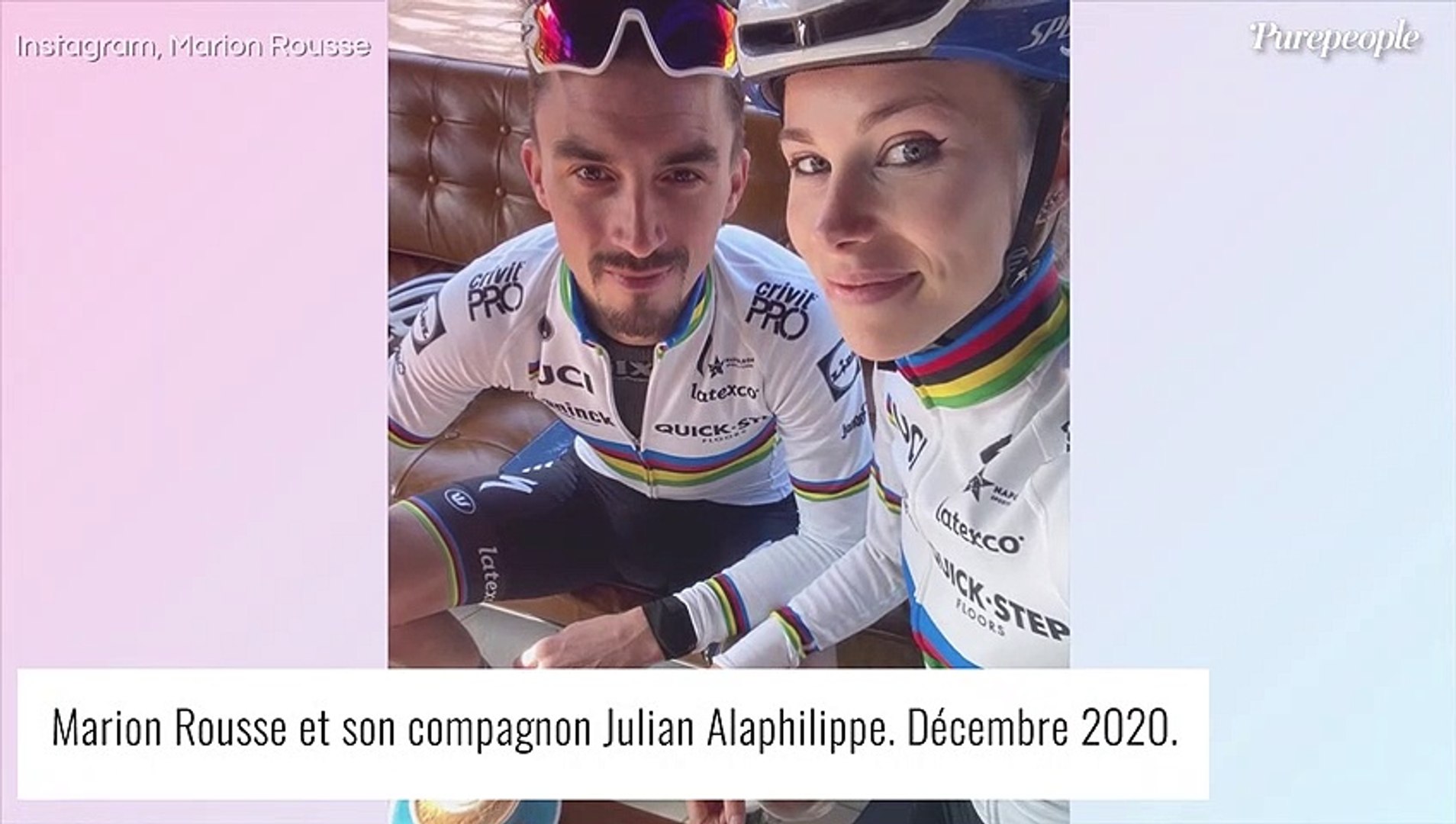 Marion Rousse Et Julian Alaphilippe Parents Leur Bebe Est Ne Premieres Photos De Famille Video Dailymotion