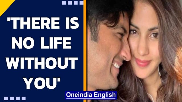 Rhea Chakraborty remembers Sushant Singh Rajput on his death anniversary| SSR| Oneindia News