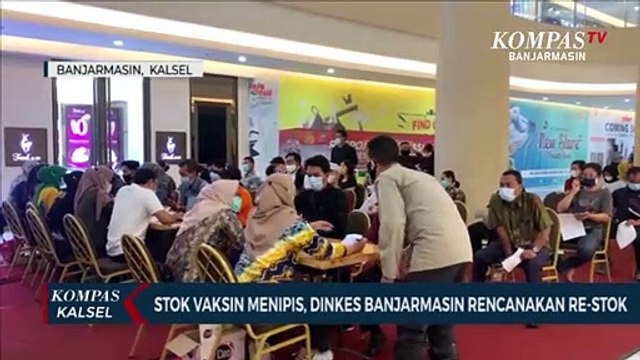 Stok Vaksin Menipis, Diperkirakan Habis Dalam Sebulan, Dinkes Banjarmasin Usulkan Tambahan 500 Vial