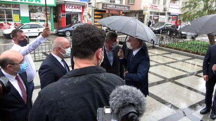 Bakan Karaismailoğlu Darıca Sahili'ndeki metro çalışmalarını inceledi