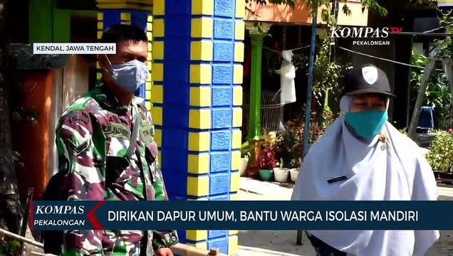 Dirikan Dapur Umum, Bantu Warga Isolasi Mandiri