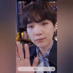 [ENG SUB] BTS SUGA 2021 FESTA D-DAY CALENDAR VIDEO CALL GIFT TO ARMY!