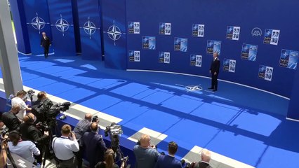 BRÜKSEL - NATO Zirvesi - Karşılama töreni (2)