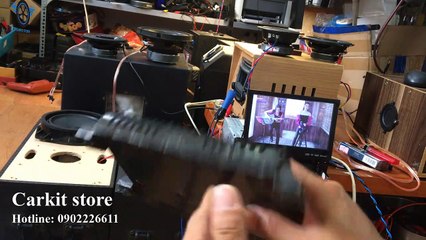 Ampli tháo xe thương hiệu Bose 5 kênh cực chất,4 cánh 2 sub