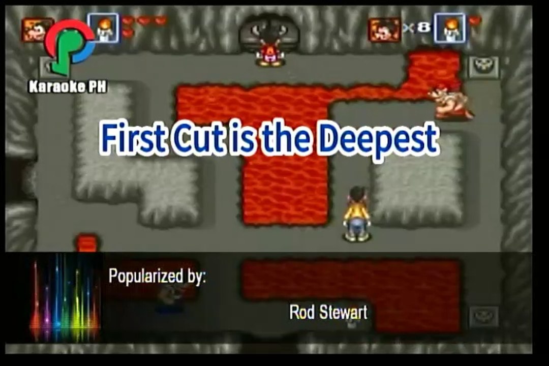 Rod Stewart First Cut Is The Deepest Karaoke