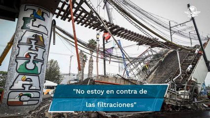 Sí hubo filtraciones a NYT sobre investigación del accidente de la línea 12: AMLO