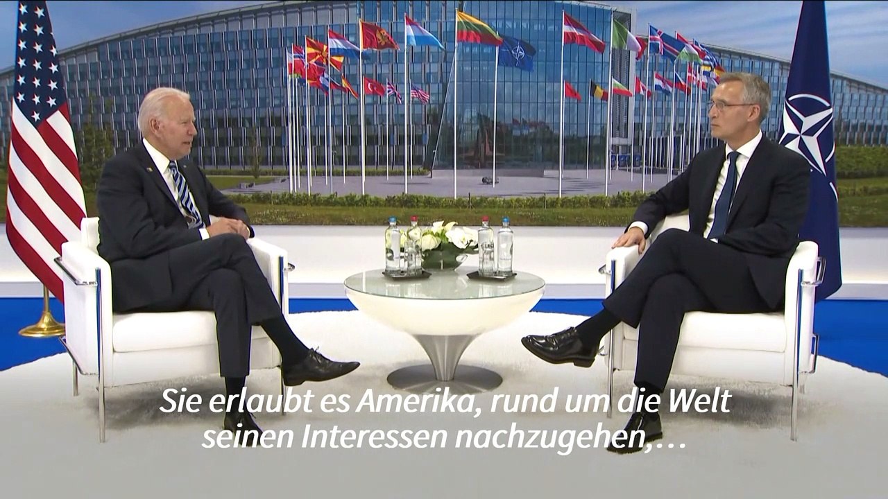 Biden betont Bedeutung der Nato für die USA