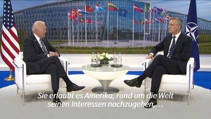 Biden betont Bedeutung der Nato für die USA