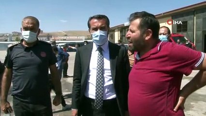 Sebze halinde çıkan yangın tamamen söndürüldü