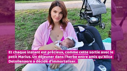 Camille Lacourt et Alice Detollenaere partagent les premiers instants de leur vie de parents