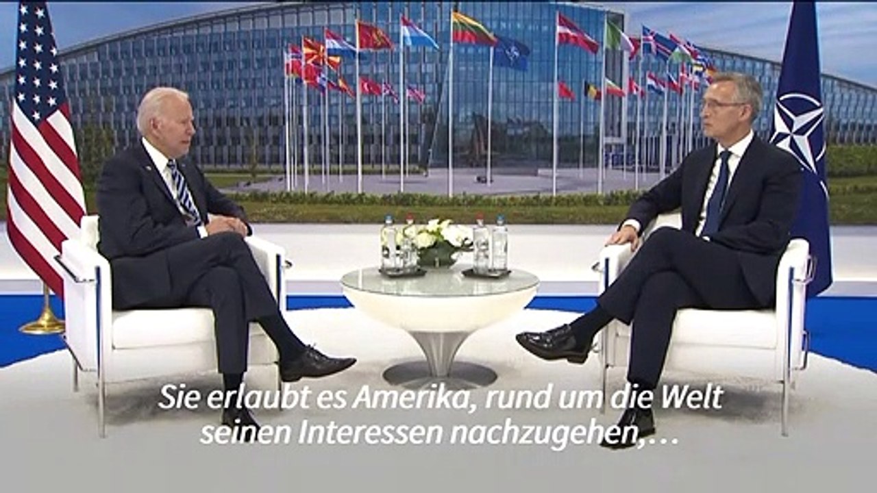 Biden betont Bedeutung der Nato für die USA