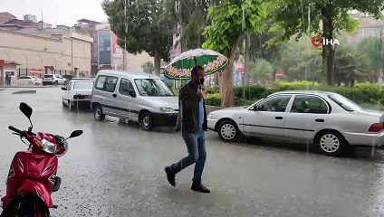 Burdur’da sağanak yağış hayatı olumsuz etkiledi