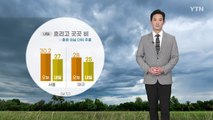 [날씨] 내일 흐리고 곳곳 비...충청 이남 더위 주춤 / YTN