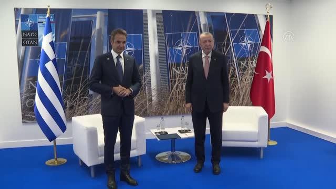 Son dakika haberleri | Cumhurbaşkanı Erdoğan, Yunanistan Başbakanı Miçotakis ile görüştü