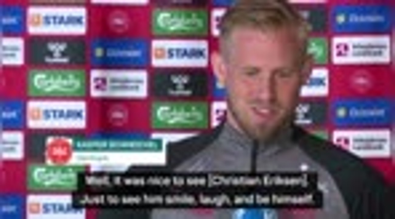 Emotional Danish players relieved at Eriksen progress