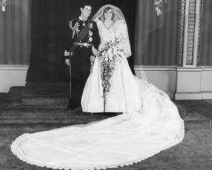 Los secretos detrás del vestido de novia de Lady Di