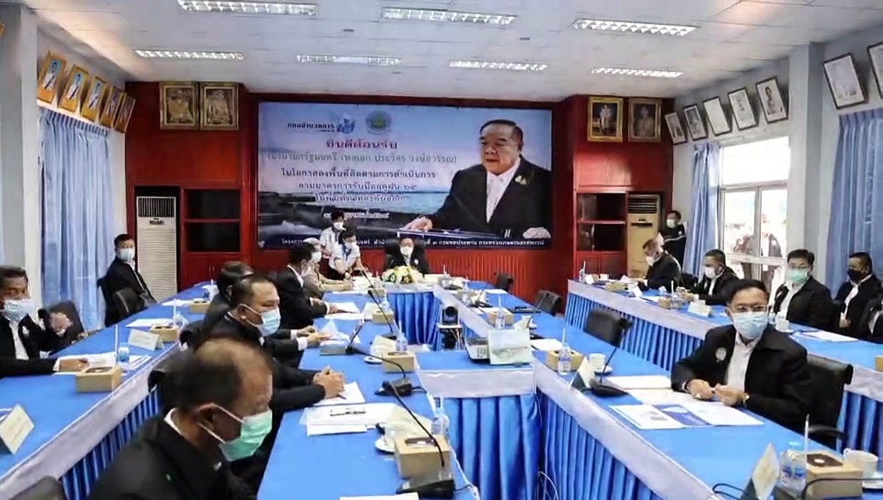 พล.อ.ประวิตร วงษ์สุวรรณ รองนายกรัฐมนตรี ลงพื้นท...