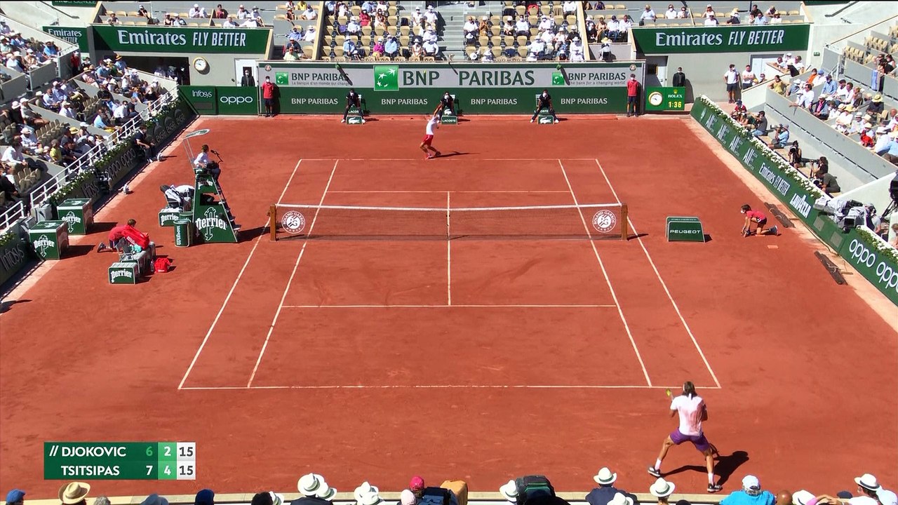 Djokovic claims 19th Grand Slam title after beating Tsitsipas in French Open