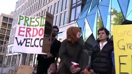 Cumhurbaşkanı Erdoğan böyle karşılandı