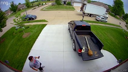 Hot Tub Proves Heavy during Delivery