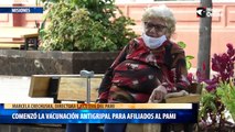 Comenzó la vacunación antigripal para afiliados al Pami
