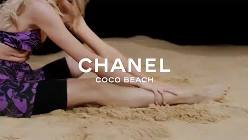 chanel coco beach bag