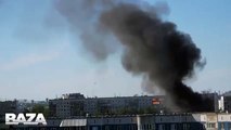 Rusya'nın Novosibirsk kentinde yakıt deposu patladı: 21 yaralı