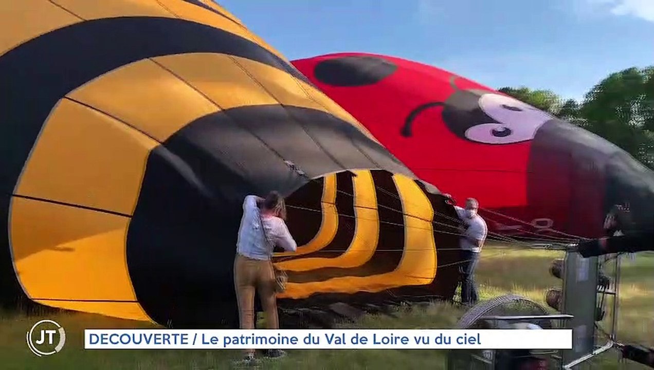 DÉCOUVERTE / Le patrimoine du Val de Loire vu du ciel