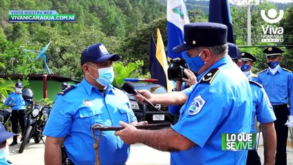 Policía Nacional de Dipilto inaugura nuevo edificio