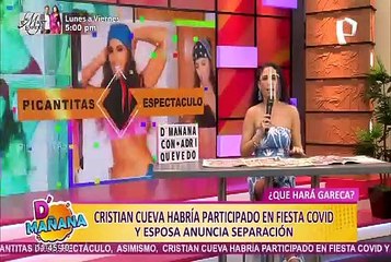 Picantitas del Espectáculo: conozca más sobre  la presunta fiesta covid del jugador Christian Cueva