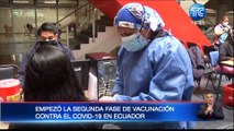 Ecuador: arranca segunda fase de vacunación contra el COVID-19
