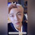 [ENG SUB] BTS RM 2021 FESTA D-DAY CALENDAR VIDEO CALL GIFT TO ARMY!