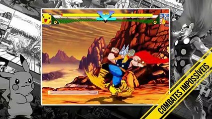 Thor VS Pikachu: Who Wins? MUGEN - Everyone vs Everything I MUGEN BATTLE #01