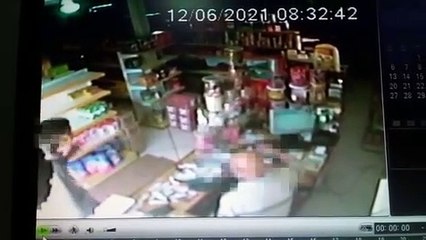 Vídeo mostra 'ladrão descalço' em ação; assista